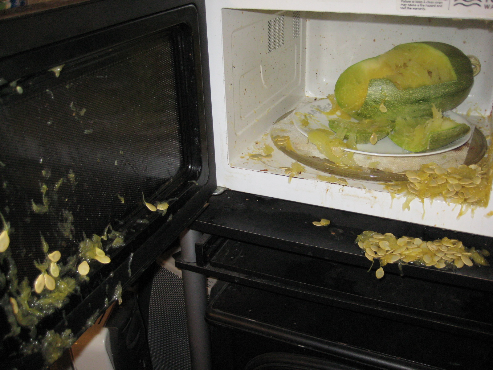 Exploded Spaghetti Squash